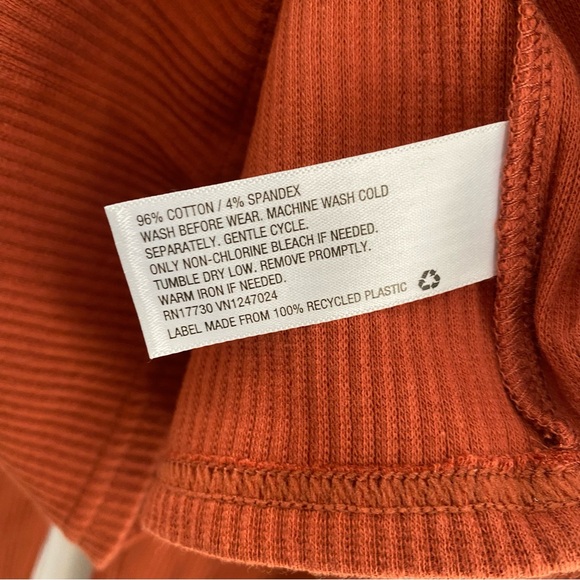 Art Class Rust Ribbed Top and Pants Set 5T - Picture 4 of 7